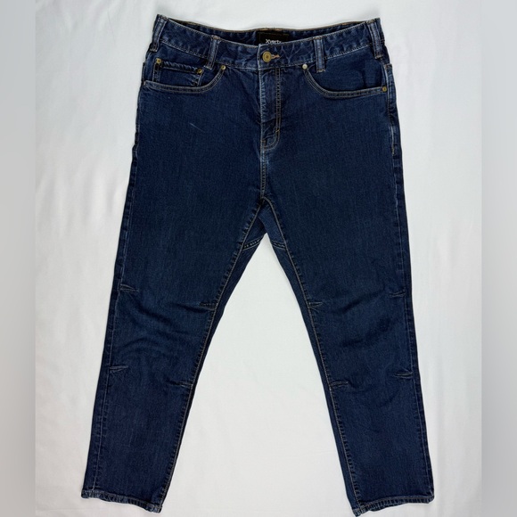 Vertx Mens Tactical Jeans 34 x 27 Tapered Dark Blue Denim B2 - Picture 1 of 9